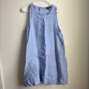 J crew 100% linen dress